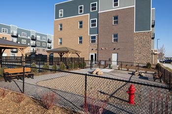 A playground area at The Edison at Spirit, Lakeville Minnesota